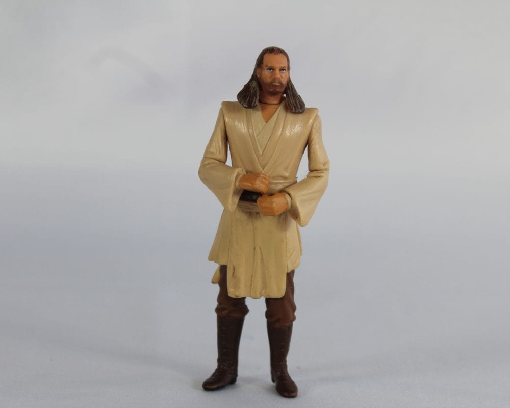 Star Wars Episode 1 Qui Gon Jinn Vintage Action Figure