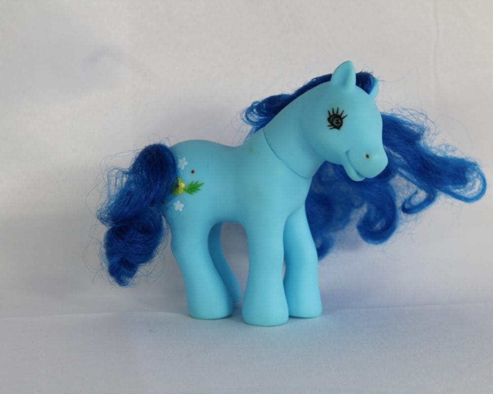 Blue Fakie / Phony / “Hippo” - Vintage Pony Toy