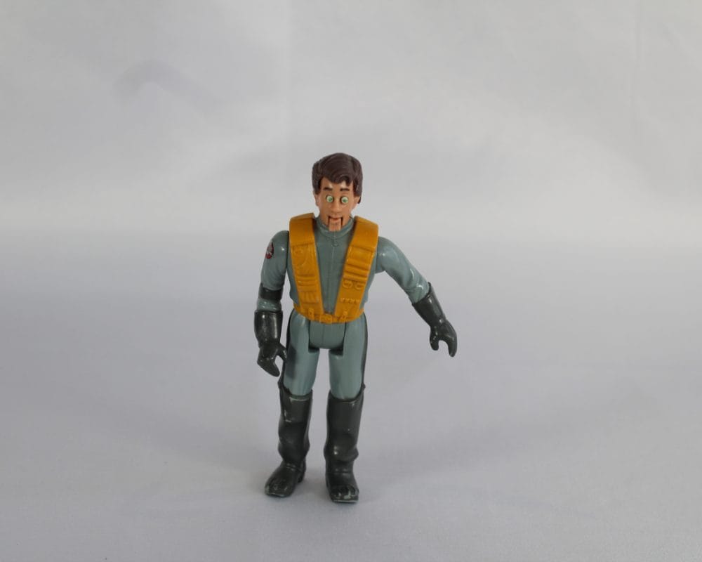 1987 Kenner The Real Ghostbusters Fright Features Peter Venkman Action Figure
